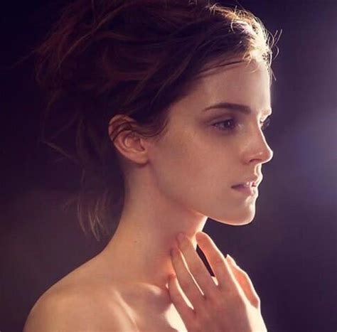 emma watson nuda|Harry Potter star Emma Watson poses nude for the environment